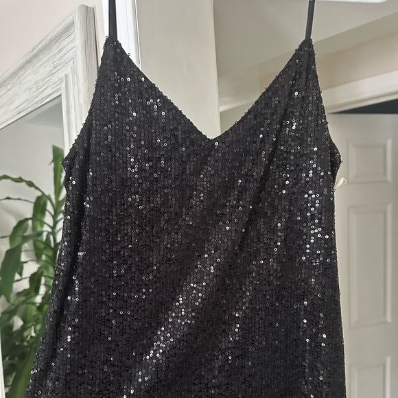 Black Tape Midi Dress - Picture 10 of 10